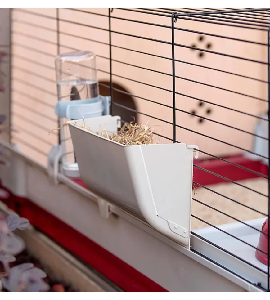 Gabbia per conigli "krolik 140 plus" 142x60x50 cm - ferplast