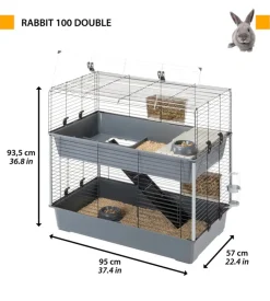 Gabbia per conigli 