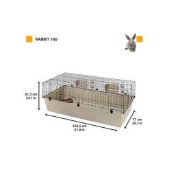 Gabbia per conigli 
