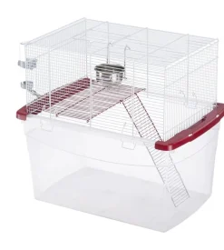 Gabbia per criceti e gerbilli a due piani "gerbi", 57,5x39,5x51 cm - ferplast