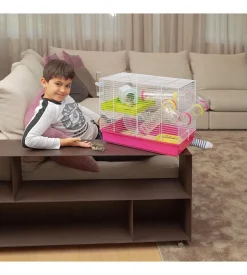 Gabbia per criceti "laura",  46 x 29,5 x h 37.5 cm - ferplast