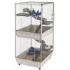 Gabbia per furetti su due piani "tower", 75x80x161 cm - ferplast