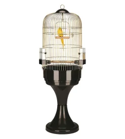 Gabbia per pappagalli "antique brass", diametro 53x165 cm - ferplast