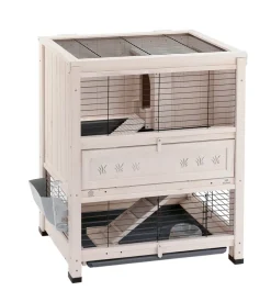 Gabbia per porcellini d'india e conigli  "cottage mini" da interno 78,5x59,5x94 cm - ferplast