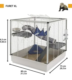 Gabbia per roditori e furetti 