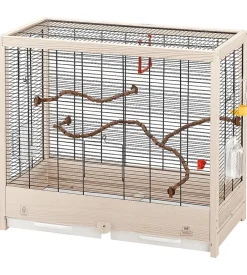 Gabbia per uccelli "giulietta 5" in legno , 69x34,5x58 cm - ferplast