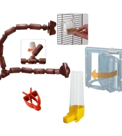 Gabbia per uccelli "giulietta 5" in legno , 69x34,5x58 cm - ferplast