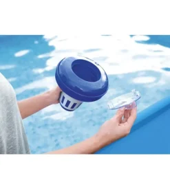 Galleggiante chimico per cloro piscine da 16,5 cm bestway 16x16x17 cm - cod. 58071
