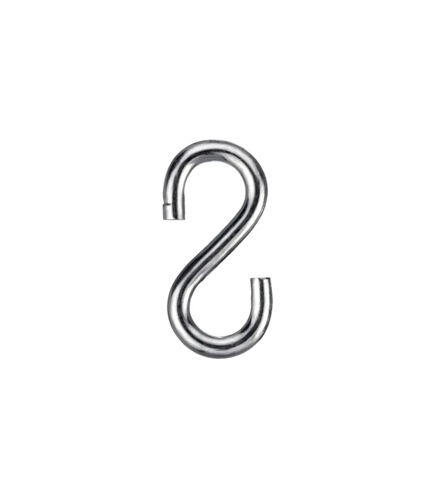 Ganci a "s" aperti 5,8x60 mm. - 3 pz.