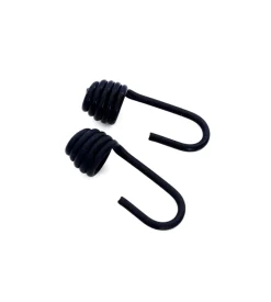 Ganci in metallo ricambio per elastici ø 10 mm. 2 pz.