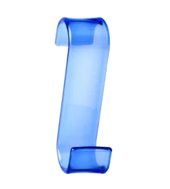 Gancio merlino azzurro