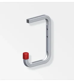 Gancio per pareti e soffitti in alluminio t6 115x160