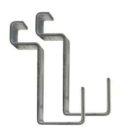 Gancio "small evo"  per casetta da giardino, 2x4,8x7 cm - garofalo