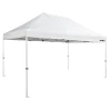 Gazebo da campeggio brunner "zebo enjoy pro" in alluminio e poliestere bianco 3x4,5 m