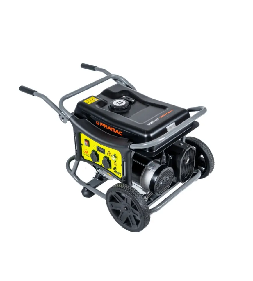 Generatore di corrente a benzina pramac "wx3200" 2850 w con flacone di olio incluso