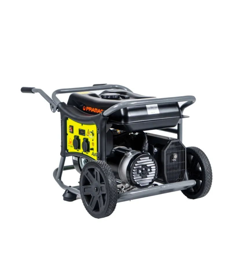 Generatore di corrente a benzina pramac "wx3200" 2850 w con flacone di olio incluso