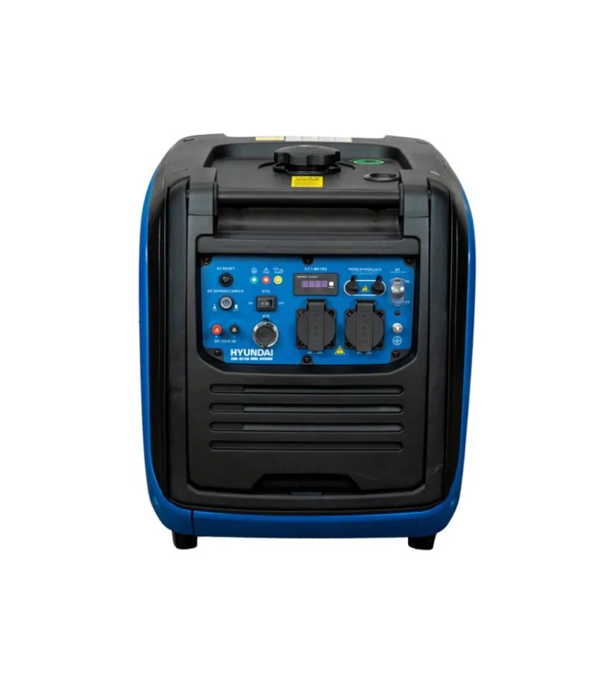 Generatore di corrente inverter a benzina hyundai 3500 w - cod. 65158