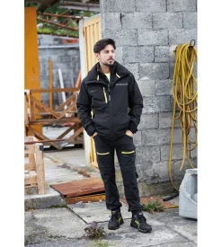 Giacca da lavoro u-power "wink" black carbon, tg xl