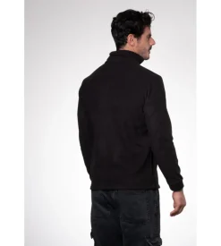 Gilet da lavoro in pile wrk "wrk503" colore nero senza cappuccio, tg m