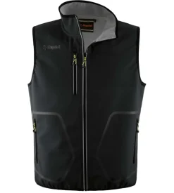 Gilet da lavoro kapriol "tech" colore nero/silver, tg xxl