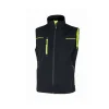 Gilet da lavoro saturn black carbon u-power - taglia xl