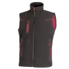 Gilet da lavoro universe grey/fucsia, tg m