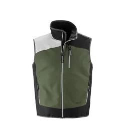 Gilet impermeabile da lavoro kapriol "earth" verde, tg xxxl