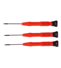 Giraviti di precisione torx 3 pz.