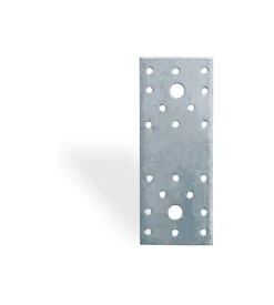 Giunto a piastra forato 140 x 55 mm.