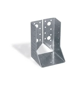 Giunto a staffa tipo b, ali interne 80 x 120 mm.