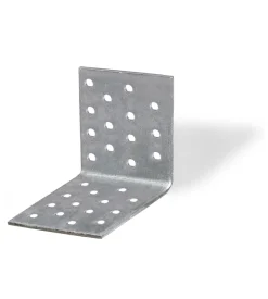 Giunto ad angolo forato 60 x 60 x 60 mm.