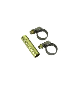 Giunzione per tubi + 2 fascette - 19 mm = 3/4”