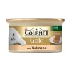 Gourmet gold, alimento umido per gatto, patè di salmone.