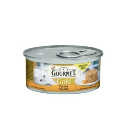 Gourmet gold tortini con pollo e carote in gelee - 85 gr