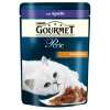 Gourmet perle - alimento umido per gatto, filettini in salsa con agnello.