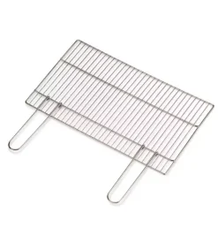 Graticola tondino con manici richiudibili, dimensioni 76x43cm