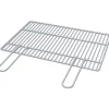 Griglia di cottura per barbecue in acciaio cromato, 58x40 cm - sarom fuoco