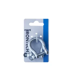 Grillo a cuore ø 8 mm. in ferro zincato - 2 pz.