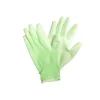 Guanti da giardino pu,verde chiaro, taglia 7