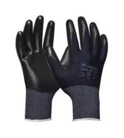 Guanti protettivi nespoli "super grip eco" con rivestimento in nitrile tg 10