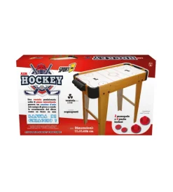 Hockey da tavolo per bambini con gambe air hockey compact 77x37x68 cm