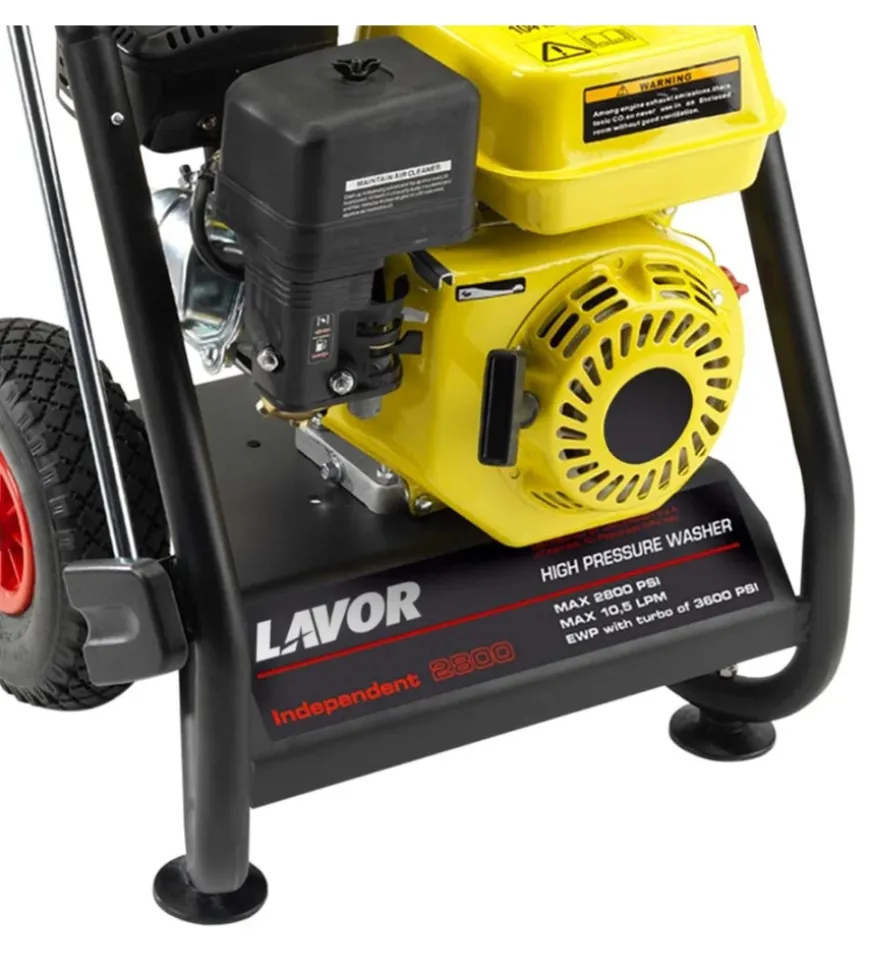 Idropulitrice a scoppio lavorwash "indipendent 2800" 200 bar 690 l/h 4t 6.5hp