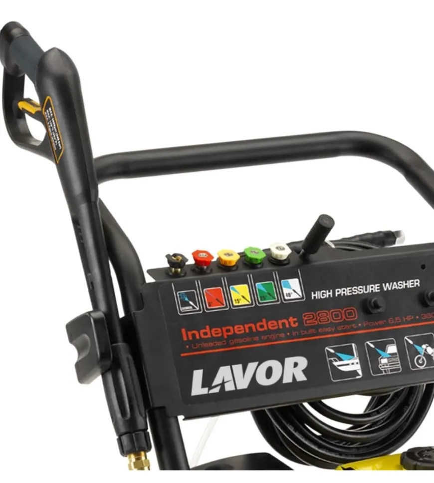 Idropulitrice a scoppio lavorwash "indipendent 2800" 200 bar 690 l/h 4t 6.5hp