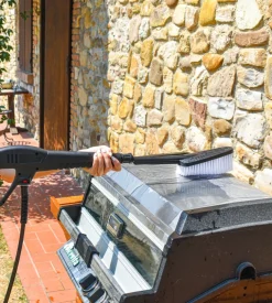 Idropulitrice elettrica a freddo multiaccessoriata lavorwash 