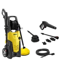 Idropulitrice elettrica a freddo multiaccessoriata lavorwash "planet 160" 160 bar 510 l/h 2500 w
