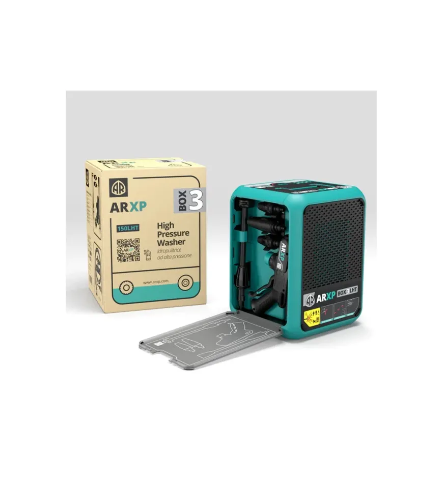 Idropulitrice elettrica a freddo annovi reverberi "arxp box 3" 150 bar 460 l/h 1900 w