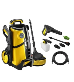 Idropulitrice elettrica a freddo lavorwash "lvr4 150 digit" 150 bar 450 l/h 2100 w