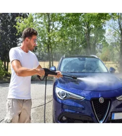 Idropulitrice elettrica a freddo multiaccessoriata lavorwash "stm 160 wps" 160 bar 510 l/h 2500 w