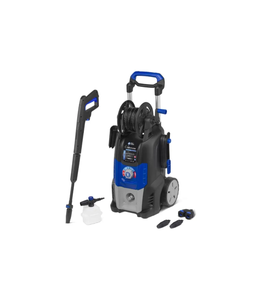 Idropulitrice elettrica con doppia pompa annovi reverberi "dualtech 4.0" 150 bar 810 l/h 2500 w