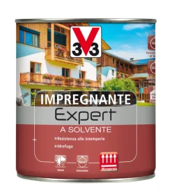 Impregnante a solvente v33 "expert" noce scuro 2,5 litri